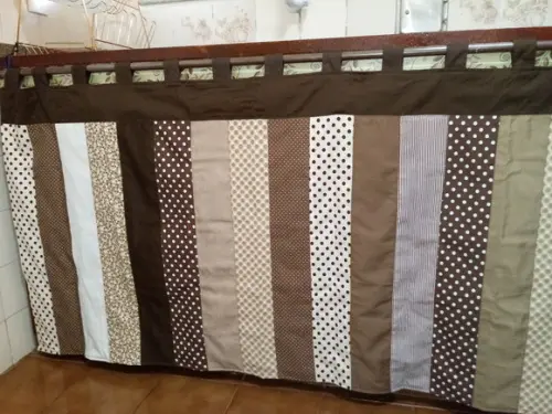 Cortina em Patchwork