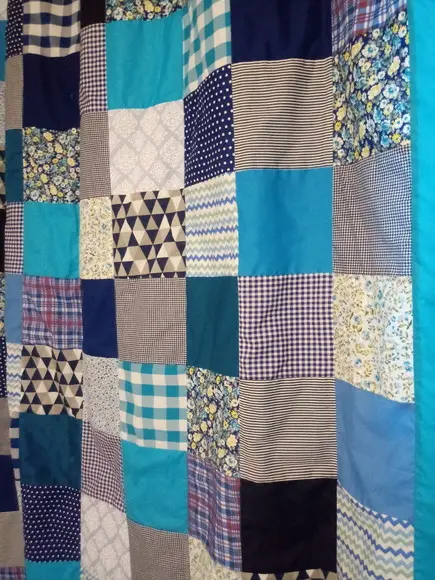Cortina em Patchwork