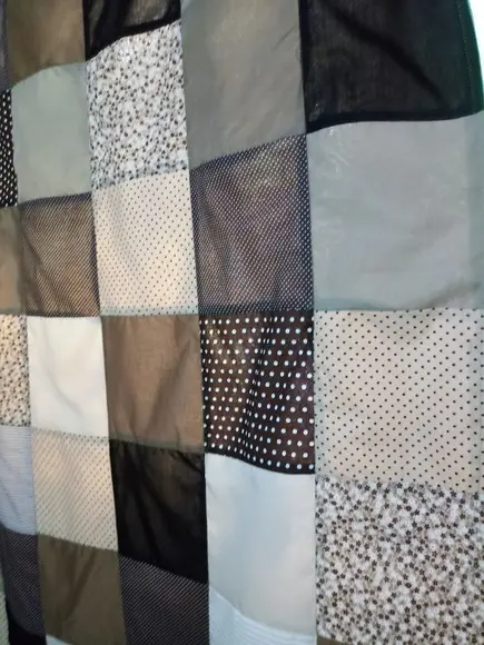 Cortina em Patchwork