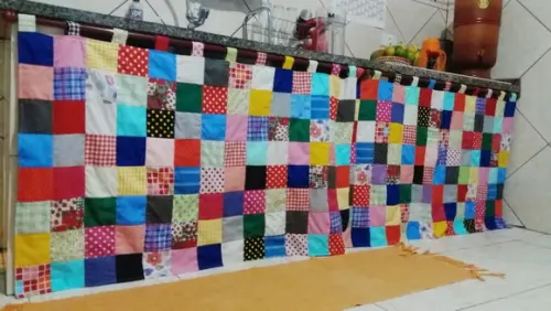 Cortina em Patchwork 2 Metros