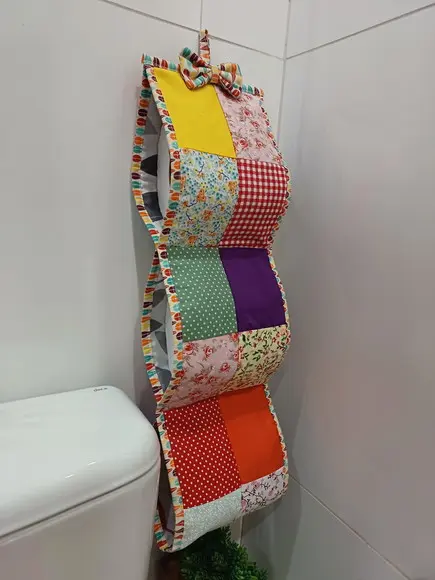 Jogo de Banheiro em Patchwork