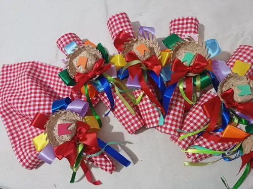 Kit Guardanapos Junino 6 Lugares