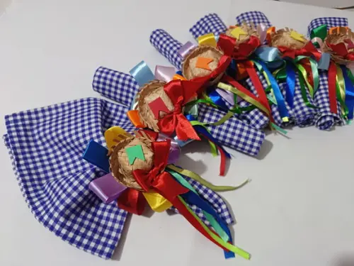 Kit Guardanapos Junino 6 Lugares