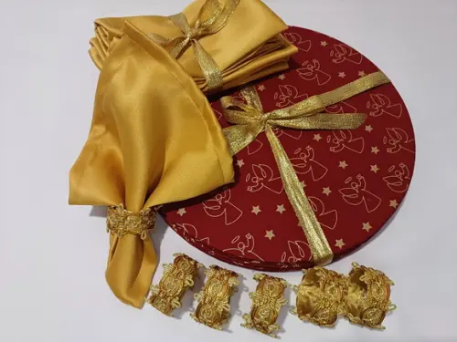 Sousplat Natal Kit 6 Lugares