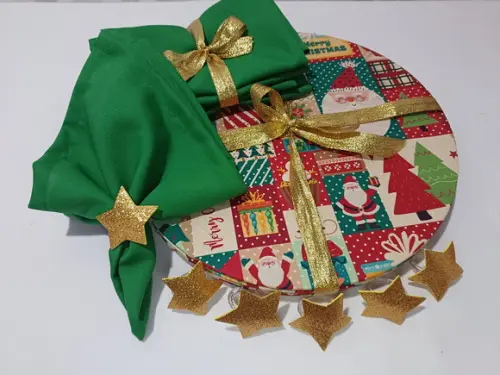 Sousplat Natal Kit 6 Lugares