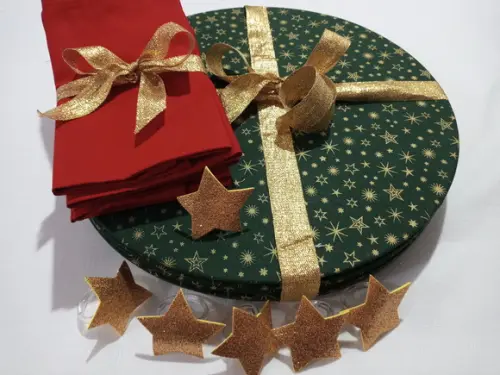 Sousplat Natal Kit 6 Lugares