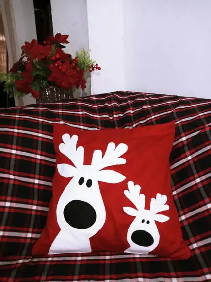 Capa para Almofada Natal