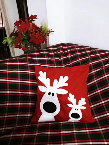 Capa para Almofada Natal