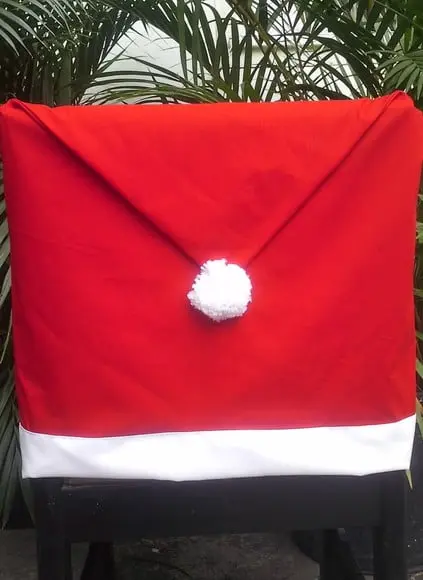Capa para Cadeira Natal 8 Unidades