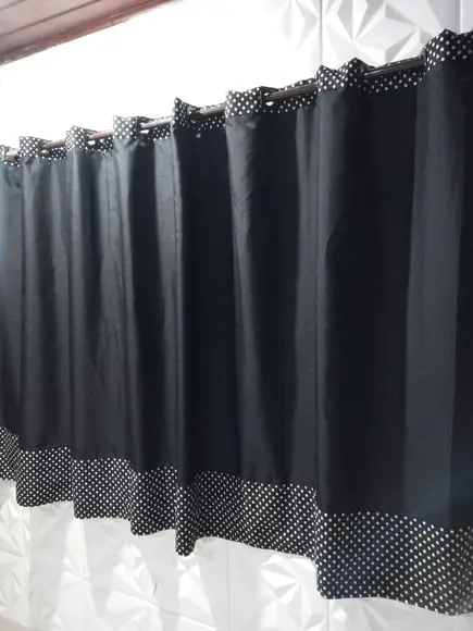 Cortina de Cozinha Black