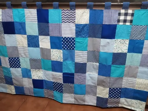 Cortina em Patchwork