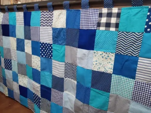Cortina em Patchwork