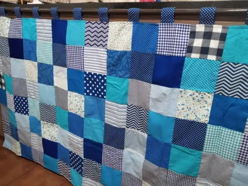 Cortina em Patchwork