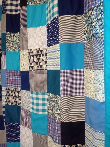 Cortina em Patchwork