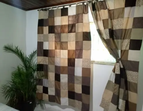 Cortina em Patchwork