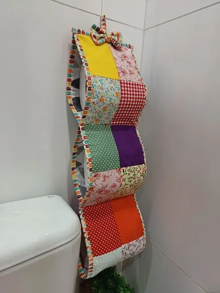 Jogo de Banheiro em Patchwork
