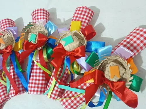 Kit Guardanapos Junino 6 Lugares
