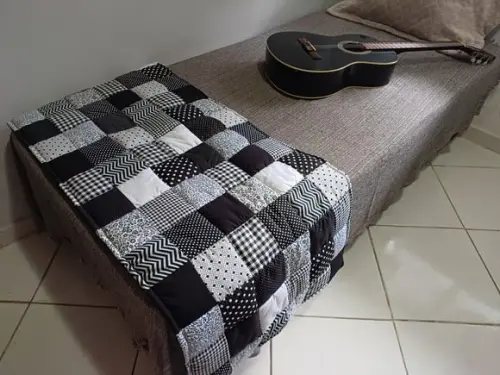 Peseira em Patchwork