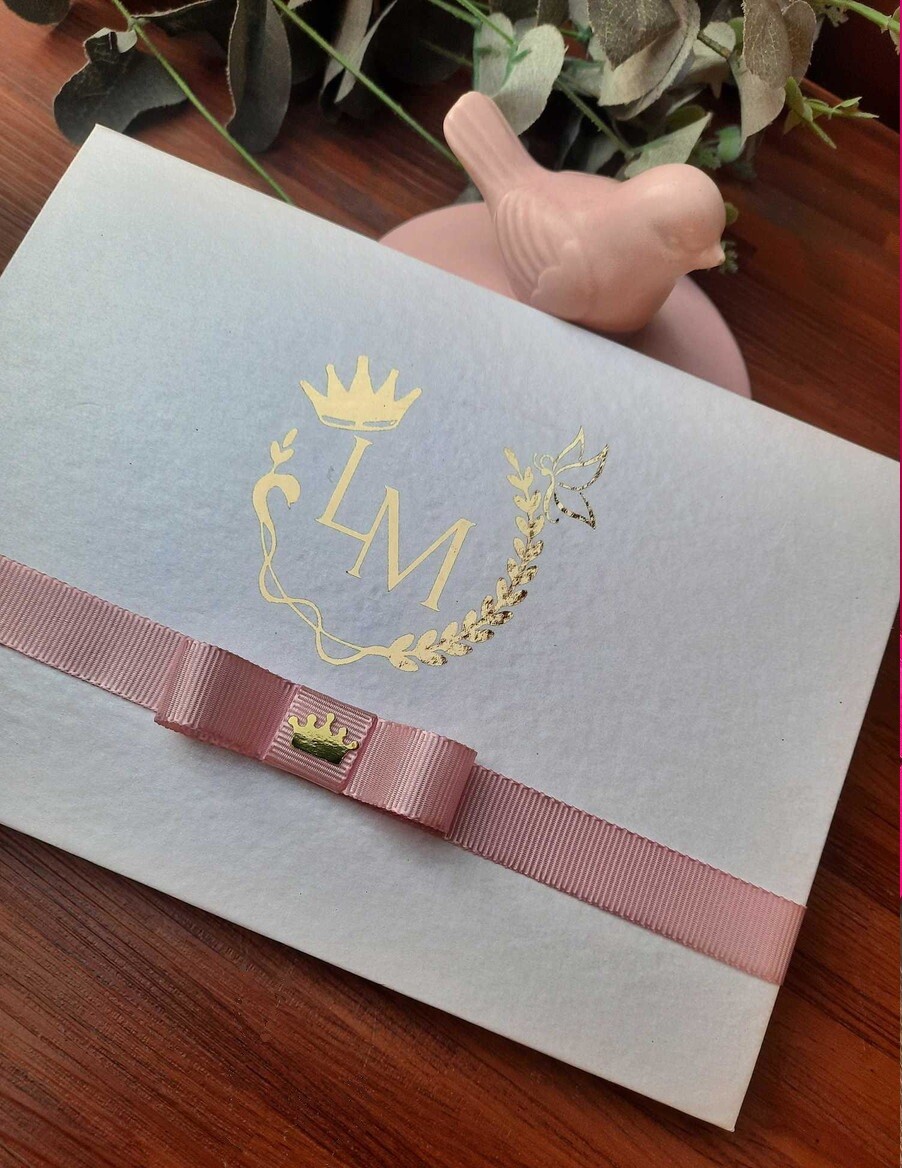 Convite box capa dura luxo