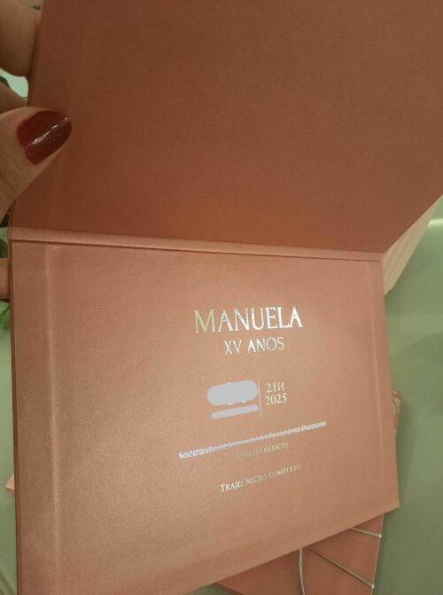 Convite de 15 anos, convite, convite capa dura, convite de luxo,