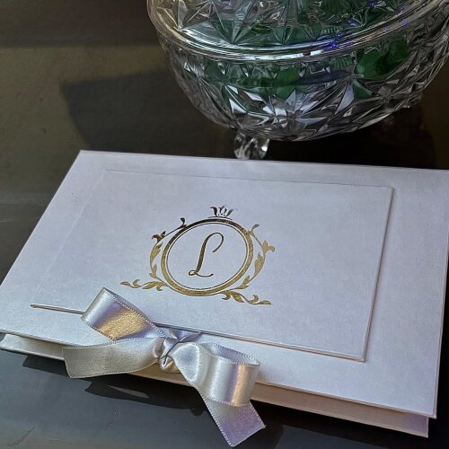 Convite de 15 Anos Off White com Prata
