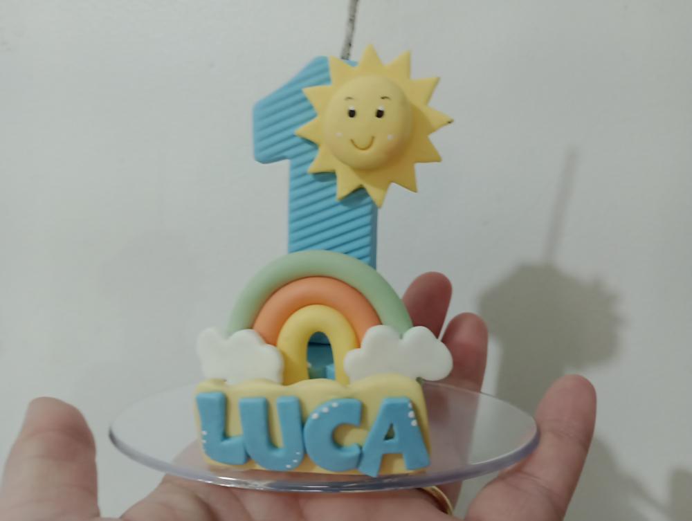 Vela Primeira Volta ao Sol de Biscuit