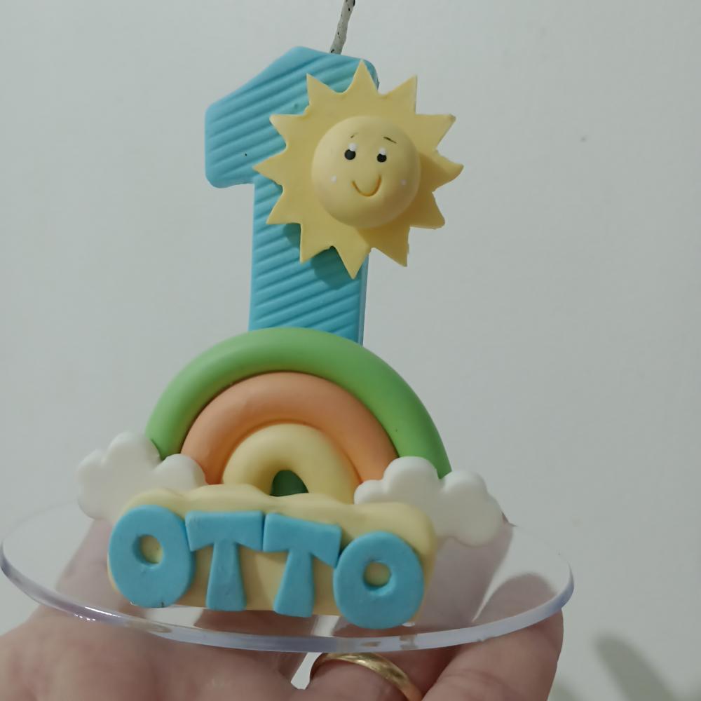 Vela Primeira Volta ao Sol de Biscuit