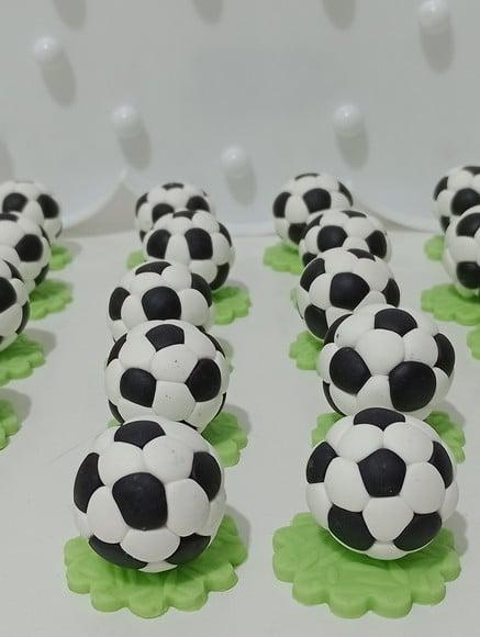 Aplique Bola de Biscuit para Lembrancinhas