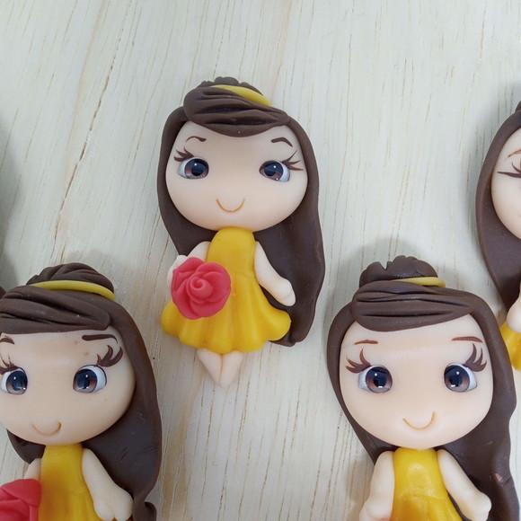 Aplique Bela de Biscuit para Lembrancinhas