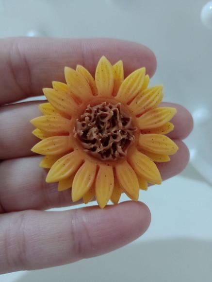 Aplique Girassol para Lembrancinhas Dez Peças