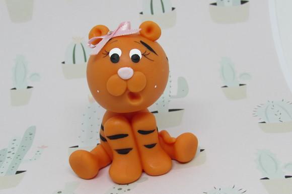 Bichinho Safari Decorativo Menina Sete Peças