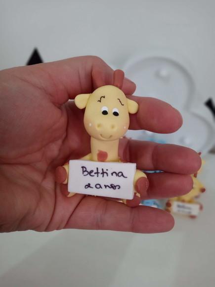 Bichinhos Safari de Biscuit com Nome para Lembrancinhas