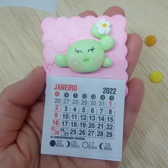 Calendário 2026 Cacto de Biscuit