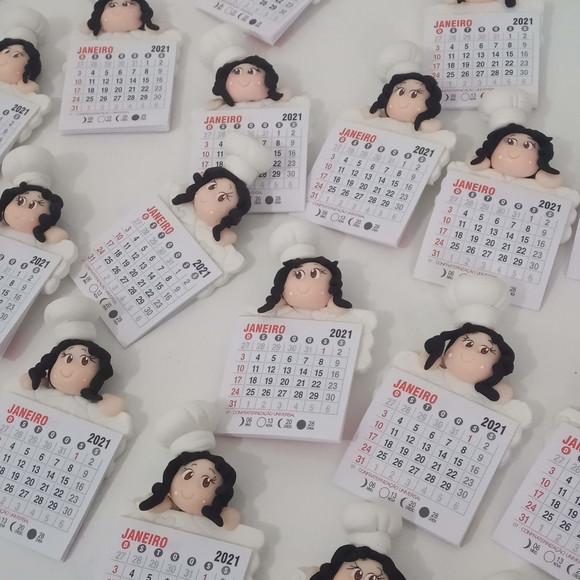 Calendário 2026 com Tema Confeitaria de Biscuit