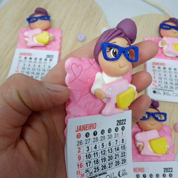 Calendário 2026 Confeiteira de Biscuit