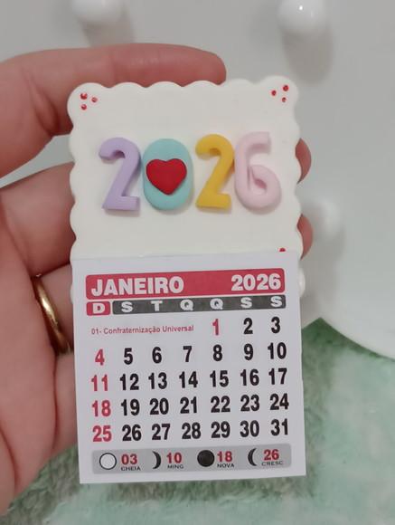 Calendário 2026 de Biscuit