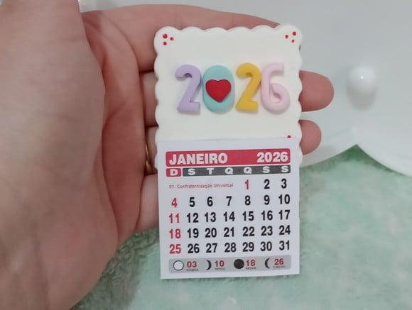 Calendário 2026 de Biscuit