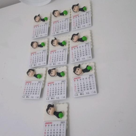 Calendário 2026 com Tema Pilates de Biscuit