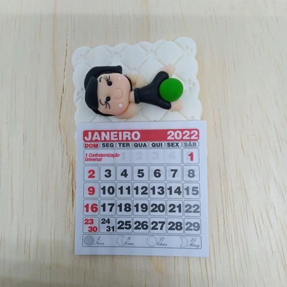 Calendário 2026 com Tema Pilates de Biscuit