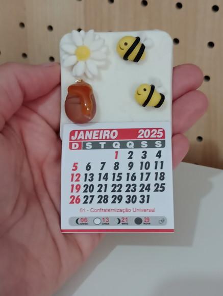 Calendário 2026 de Biscuit Abelha