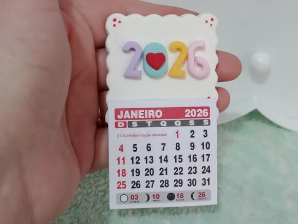 Calendário 2026 de Biscuit