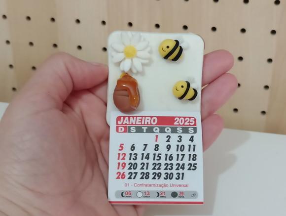 Calendário 2026 de Biscuit Abelha