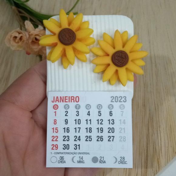 Calendário 2026 de Biscuit Girassol