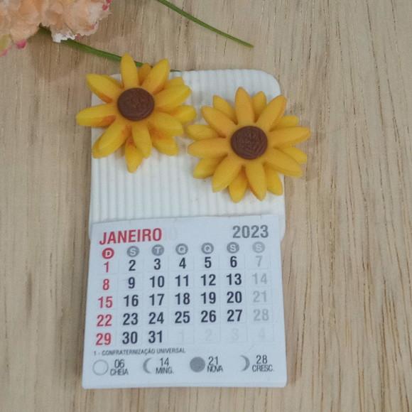 Calendário 2026 de Biscuit Girassol