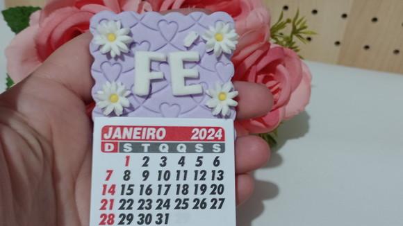 Calendário 2026 Fé de Biscuit