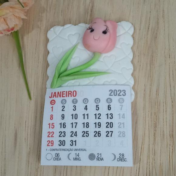 Calendário 2026 de Biscuit Tulipa