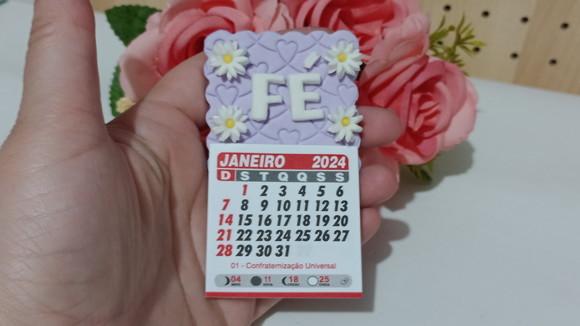 Calendário 2026 Fé de Biscuit
