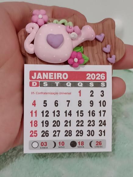Calendário 2026 Regador de Biscuit