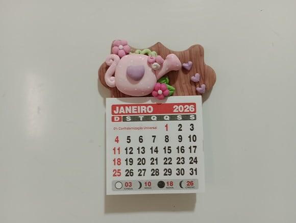Calendário 2026 Regador de Biscuit