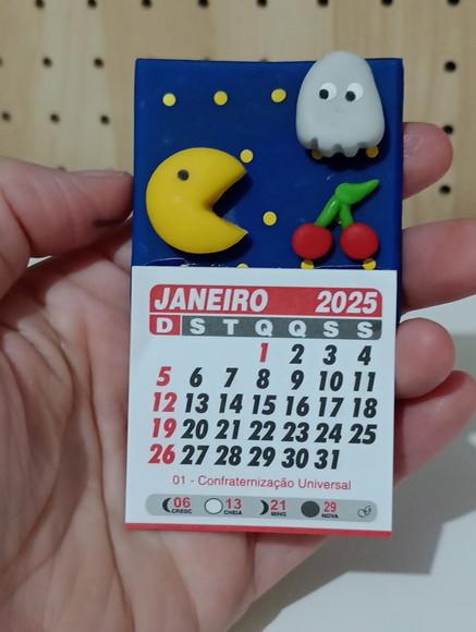 Calendário 2026 Vídeo Game de Biscuit